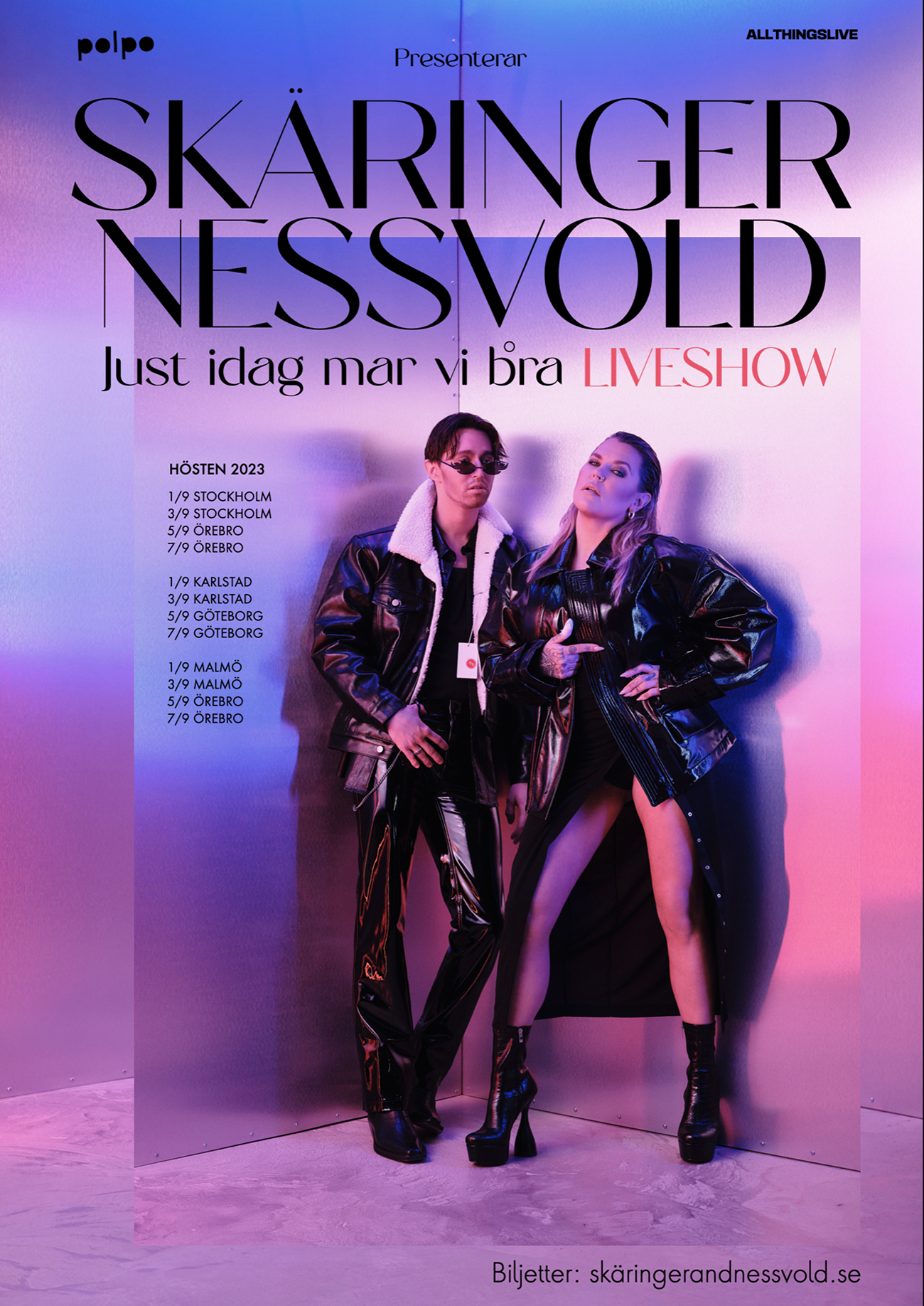 S&N Live Tour poster