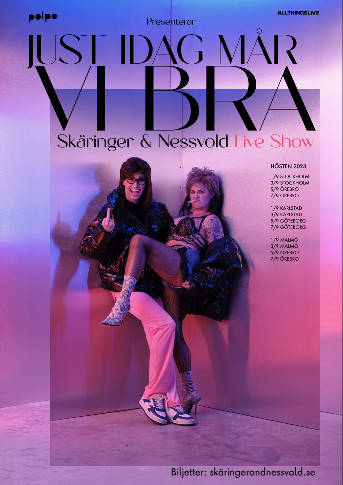 S&N Live Tour poster